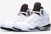 Jordan 5 White Cement